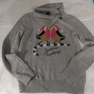 Talbot grey lambswool sweater size M